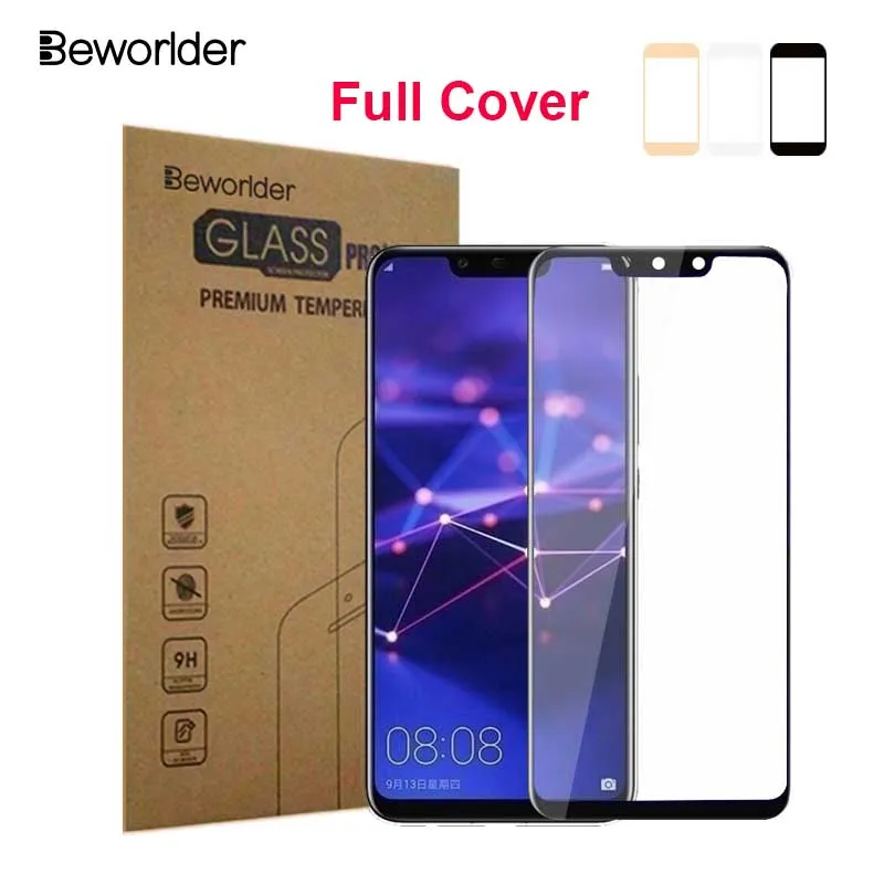 Закаленное стекло beworld для huawei mate 20 Lite защита экрана полное покрытие защитная