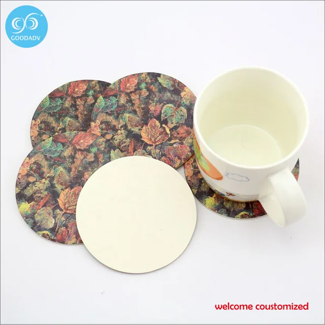 full color printing personalise coasters free shipping drinks coffee