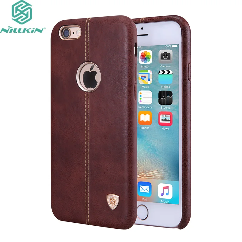 For Apple Iphone 6 6s Plus 7 7 Plus 5 5 Case Original Nillkin Englon Leather Cases For Iphone 6 6s 7 4 7 Phone Back Covers Mobile Phone Cases Covers Aliexpress