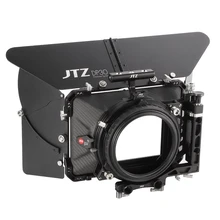 JTZ DP30 Cine углеродное волокно " x 4" Матовая коробка 15 мм/19 мм для sony ARRI RED A7 A7S A7R2 A7RM2 A6500 A7000 GH4 GH5 GH6 FS5 C100 BMPCC