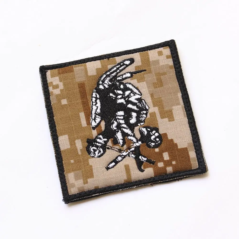 TSNK Embroidery Patch Tactical Badge"DEVGRU/NSWDG/SEAL RED Team " Armlet 5
