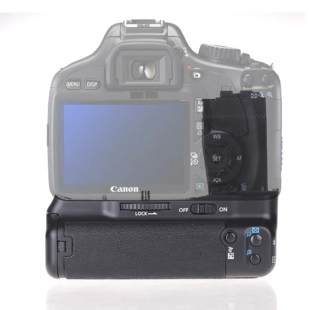 Travor Камера Вертикальная Батарейная ручка держатель BG-E8 для Canon DSLR EOS 550D 600D 700D T2i T3i T4i T5i работа с LP-E8 батареей