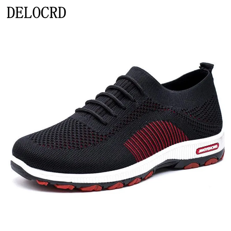 Men's Sneaker 2019 New Spring Men's Shoes Wild Sports Casual Shoes Men's Shoes Net red flying Woven Tide Shoes 39-44