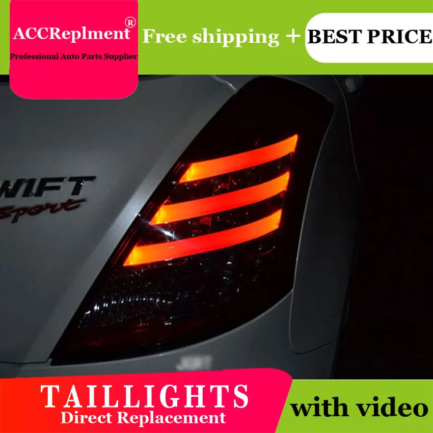 JGRT стайлинга автомобилей для SUZUKI Swift задних светильник s 2014-2015 светодиодный