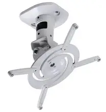 Aluminum Alloy 360 Degree Universal TV Screen Projector Ceiling Wall Mount Bracket Hanger PR01 цена Aluminum Alloy 360 Degree Universal TV Screen Projector Ceiling Wall Mount Bracket Hanger PR01 цены онлайн