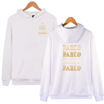 

Fashion Casual I Feel Like Pablo Hoodie Sweatshirt Harajuku Style Men/Women Hoodies coat Pullovers Loose Hip hop Sweatshirt