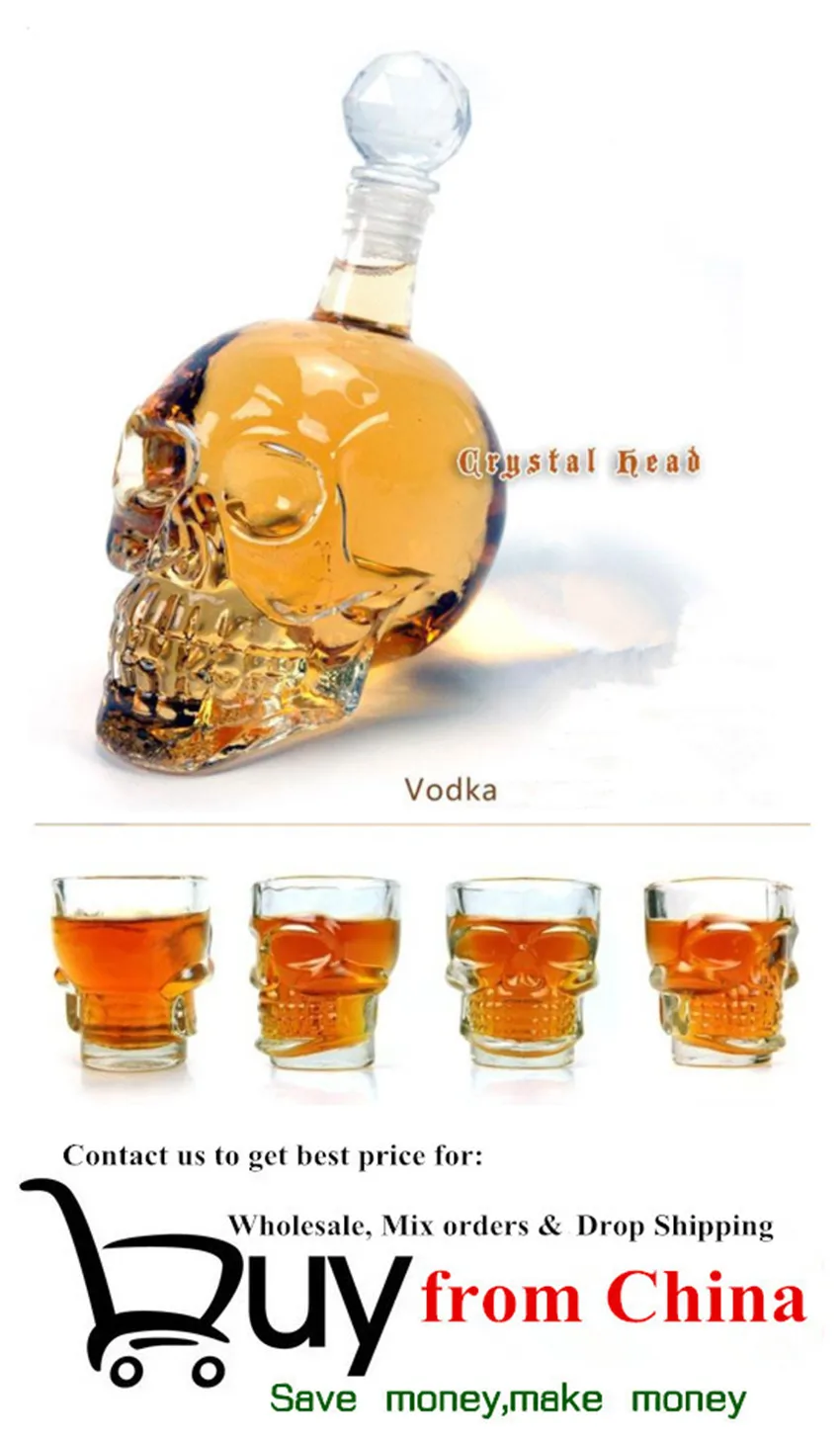 Doomed Skull Shot Glass Set Doomed Skull Shot Glass Set