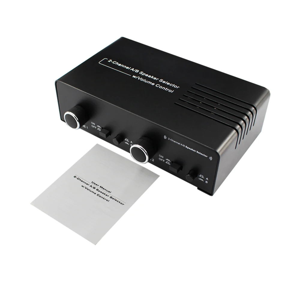 impedance matching speaker selector with volume control