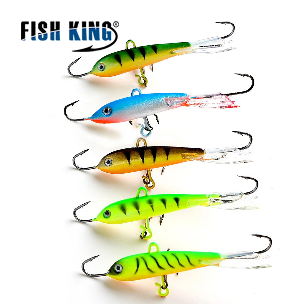 Ice Fishing Lures 1PC 16G 7.5CM Winter Fishing Baits Lead Jigging Bait