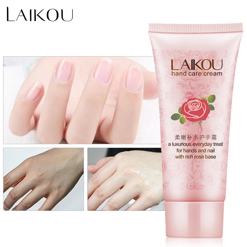 

LAIKOU Moisturizing Hand Creams & Lotions Serum Rose Hand Milk Skin Care Anti Aging Anti Chapping Nourishing Repair Whitening
