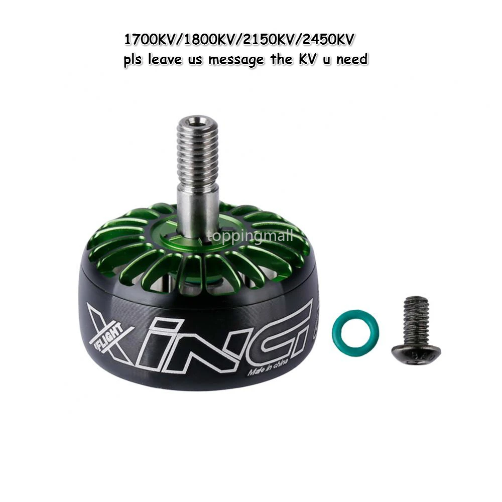 IFlight XING бесщеточный мотор ротора 1700KV 1800KV 2450KV 2750KV для 2206 2207 2208 2306 RC гоночный Дрон с видом от первого лица запасные части «сделай сам»