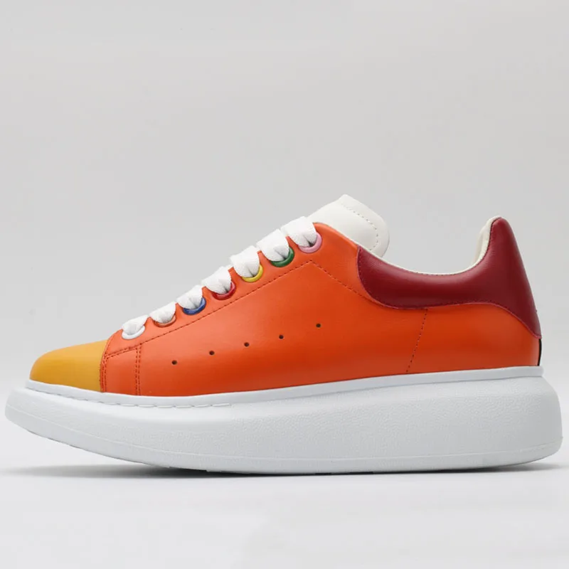 

Top Quality Women Men Sneakers Genuine Leather Sport Shoes Luxury Brand Casual Fashion Athletic Walking Ladies Running Shoes