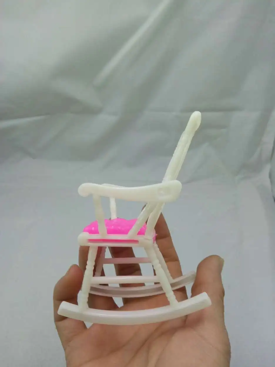1 Pcs Doll Rocking Chair Sweet Dream House for  Furniture Accessories O5X 