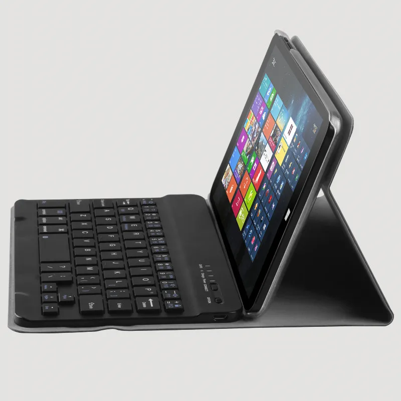 

Folio PU Keyboard Leather Case Cover Protective Skin Shell For Chuwi Vi8 Super Tablet