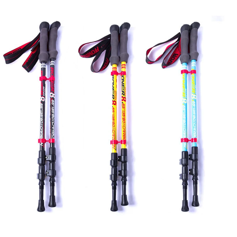 Nordic Walking Stick Hiking Stick Trekking Poles Outdoor Telescopic