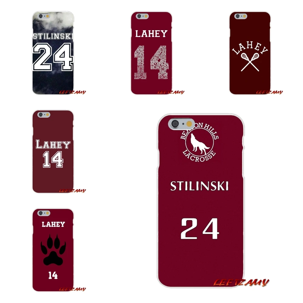 Accessories Phone Shell Covers For iPhone X 4 4S 5 5S 5C SE 6 6S 7 8 Plus teen wolf Jersey lahey 14 | Мобильные телефоны и