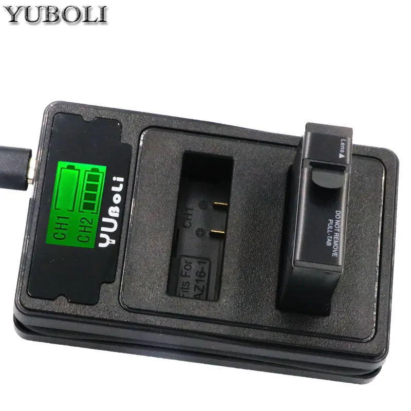 Аккумулятор Xiaomi Yi 2 4 K+ зарядное устройство USB Dual Bateria для XiaoYi 2 4 K Xiaomi Yi II 4 K Аксессуары для экшн-камеры