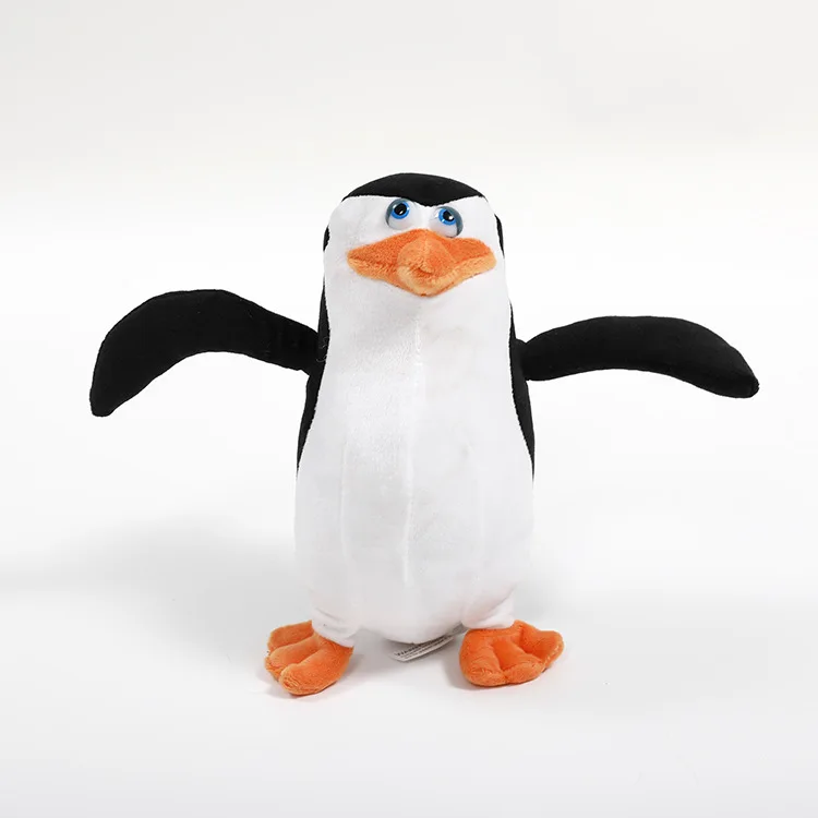 Новое поступление PP хлопковый плюшевый игрушки мадагаскарский Пингвин анимолл плюшевая Детская кукла игрушки для ребенка подарок ручной кукольный - Цвет: A