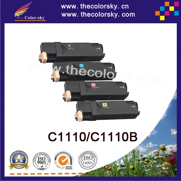 

(TCX-C1110) BK compatible toner printer cartridge for Xerox Docuprint C 1110B 1110 CT201114 CT201115 (2k/2k pages)