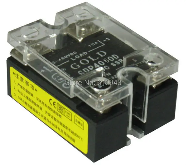 SDP4060D 60A SSR напряжение нагрузки: 12-3 5 В постоянного тока контроль напряжения: 3 5-32