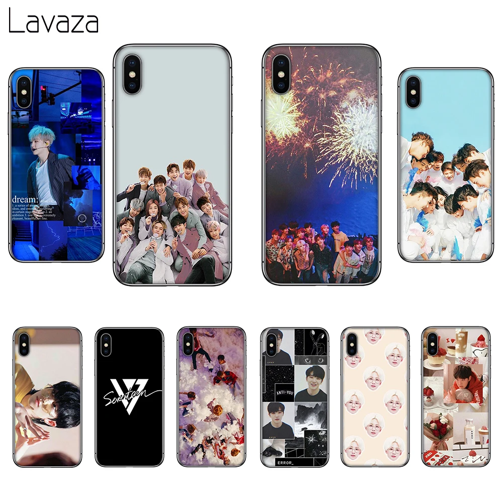 Lavaza Seventeen Soft Silicone Case Cover for Apple iPhone 6 6S 7 8 Plus 5 5S SE X XS 11 Pro MAX XR |