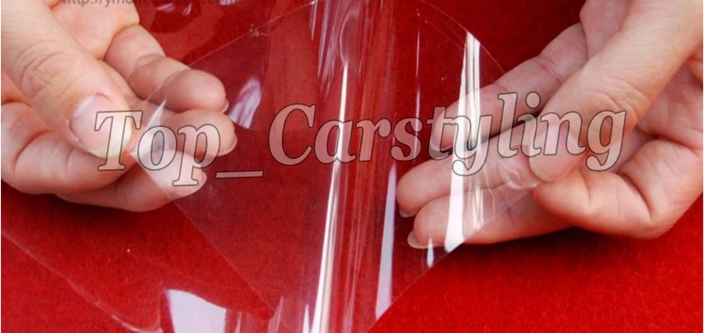 Mil Clear Vinyl Shatterproof Safety Window Film foil stickers  (10)