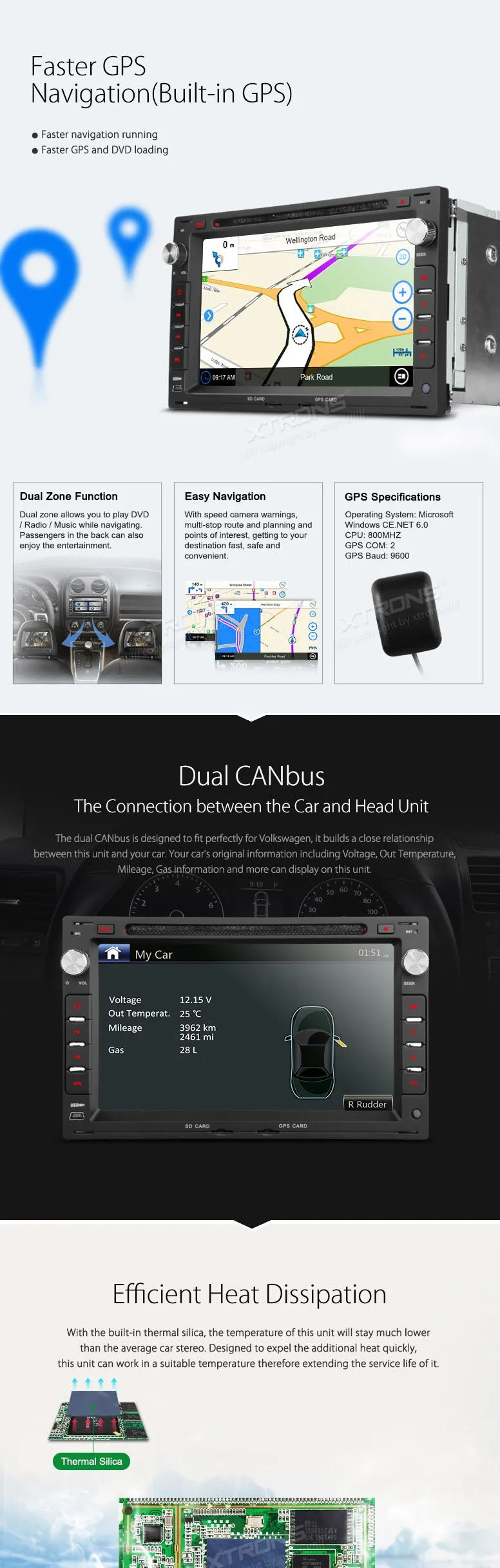 Cheap 7" Special Car DVD for Volkswagen Bora 2001-2008 & Jetta 1997-2010 & Polo 2002-2008 & Passat 2000-2009 & Golf 2004-2006 3