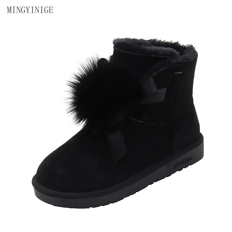 

Multicolor 3 Colors Hot Sale Newest Women Men Unisex Short Canister Thicken Genuine Cow Leather Tendon Sole Wool Winter Warm