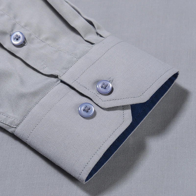 New Design 2018 Casual Shirt Men Long Sleeve Slim Fit Men's Casual Button-Down Shirt Formal Dress Shirts Male Clothing Camisa 