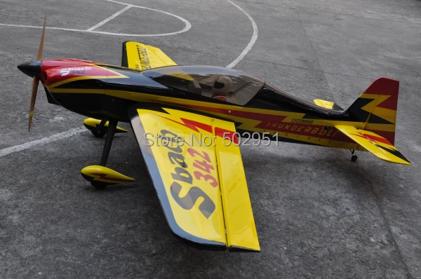 sbach342 50cc  Gasoline  Remote Control Airplane  balsa airplane KIT version,General version and Carbon version