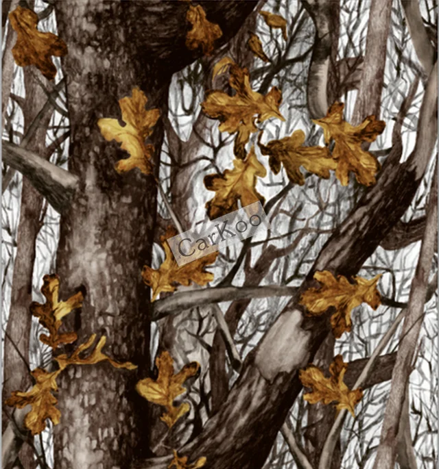 Камуфляжные виниловые обертки листы в Realtree, бионический камуфляж шаблон для автомобиля пленка Стайлинг автомобиля стикер тела