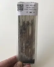 MSL SOLAR DIY Solar Panel Solar Cell Welding Wire Strip 5m 5*0.2mm Bus wire solder wire Freeshipping!