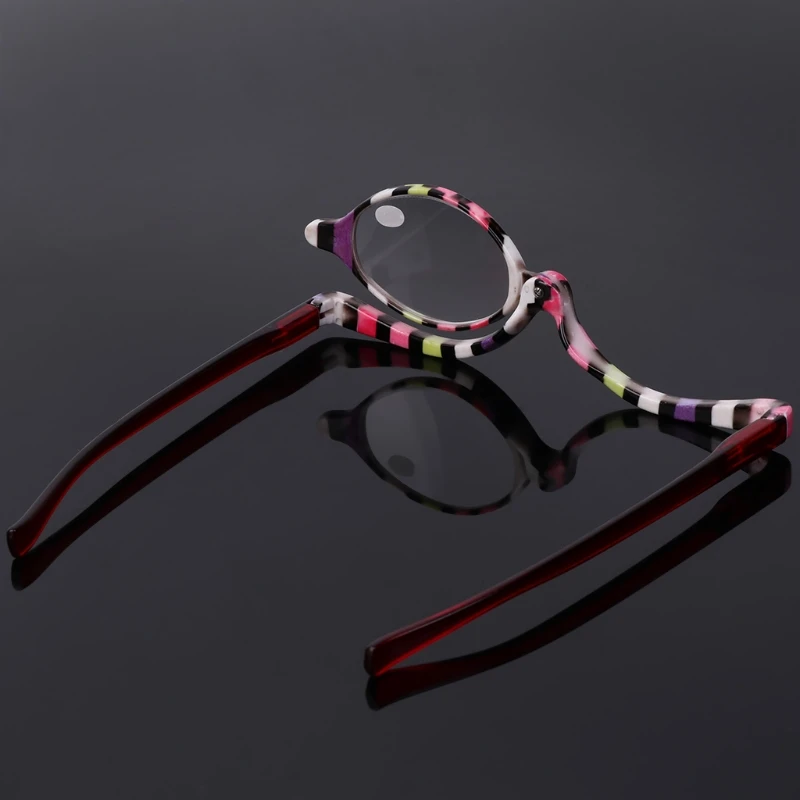 Gafas de lectura de maquillaje plegables para mujer gafas de aumento delgadas de moda + 1,5 a + 4,0 Gafas de lectura de maquillaje plegables para mujer gafas de aumento delgadas de moda + 1,5 a + 4,0