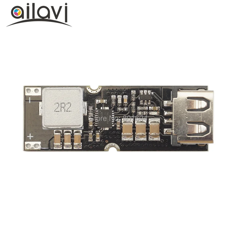 DC Boost модуль 3.2V3.7V4.2V до 5V9V12V одна литиевая батарея повышающее напряжение USB QC2.0 QC3.0