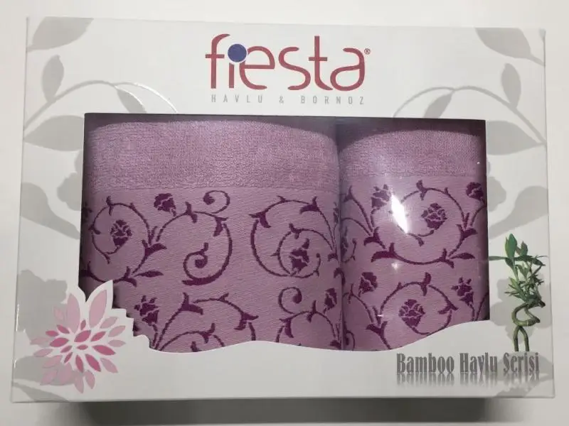 Набор полотенец fiesta, Classik-Б, 2 предмета, черника
