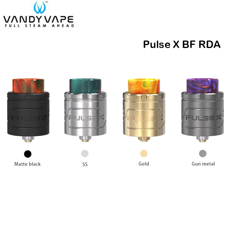 

Original Vandy Vape PULSE X BF RDA Atomizer Tank 2ml With X-shaped Build Deck for E Cigarette VandyVape Pulse X BF Squonk Mod