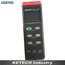 Цифровой термометр(K Тип/Dual Core Вход/ПК Интерфейс) CENTER301