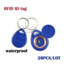 Смарт RFID 125 кГц ID карты брелоки BlueTag брелок система контроля допуска к двери Брелоки для ключей в виде карт ID карты жетон(не копия
