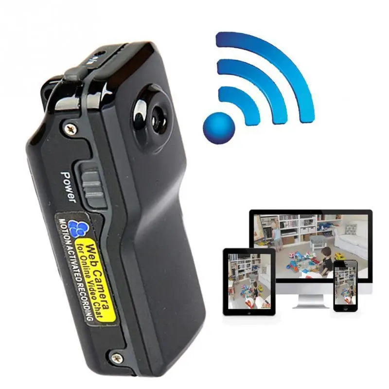 MD81 скрытая беспроводная wifi камера мини видео рекордер DVR ночное видение Q7