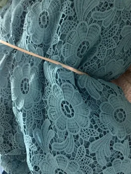 

High Quality African Lace Fabrics 2019 French Net Lace Fabric water soluble lace Embroidered Tulle Mesh Lace for wedding dress