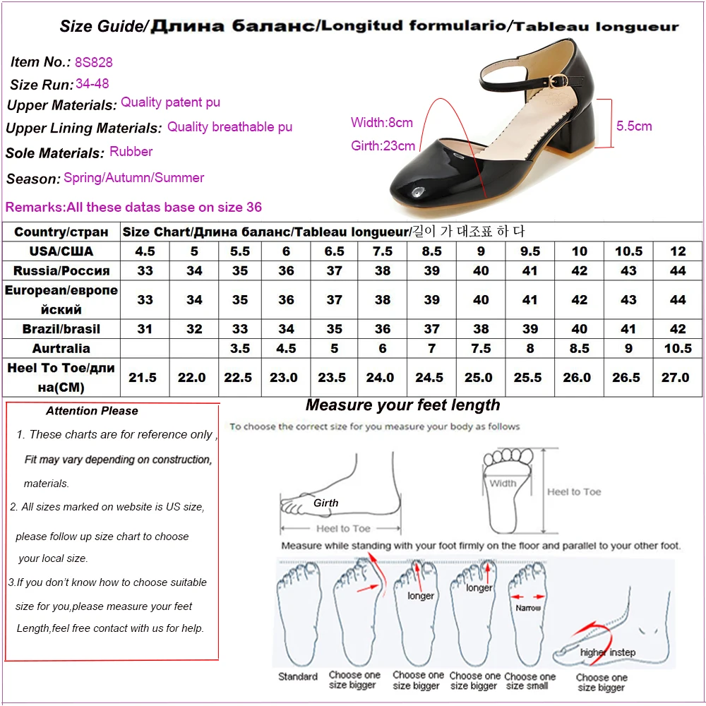 women shoes size New