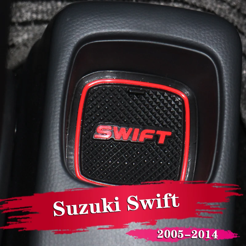 

10x For Suzuki Swift 2005 2006 2014 Car Accessories Inner Gate Slot Pad Non-Slip Cup Mats Anti Slip Door Groove Mat Interior