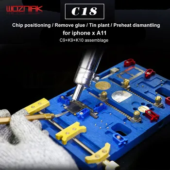 

Comprehensive Maintenance Soldering Iron Heating Table for iPhone x A11 Motherboard chip Fingerprint repair Tin plant Location