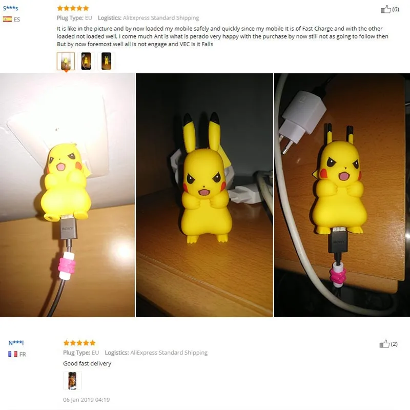 Kawaii pikachue с классическим дизайном Зарядное устройство мобильный телефон Сетевой адаптер питания адаптер для Samsung Galaxy S8 S7 S6 край S5 J7 J5 J3 A5 и т. д