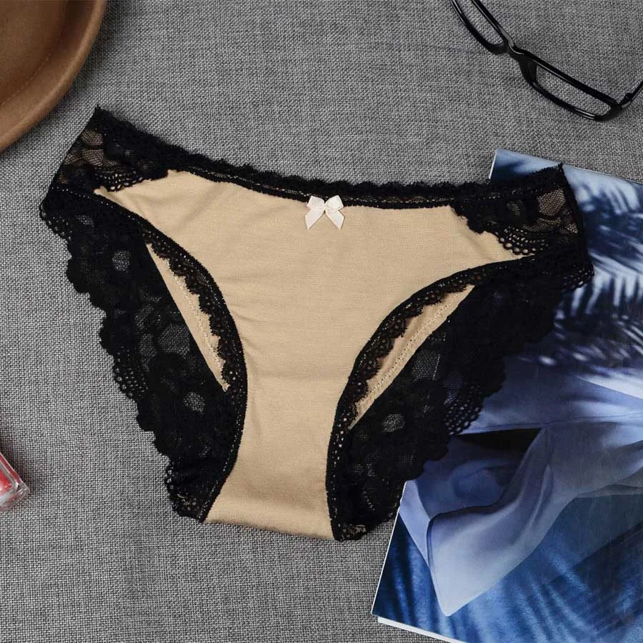 4 pcs New Brand Woman Cotton Cute Panties Vs Love Pink Women Briefs Sexy Lace for Girls Calcinhas Underwear Lingerie Intimates (6)
