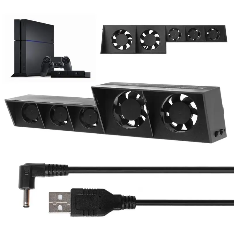 PS4 охлаждающий вентилятор аксессуары для игр Sony PlayStation 4 хост Консоль кулер