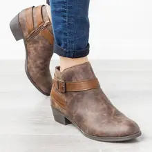 WENYUJH Men's Shoes Boots Buckle Zipper Leather Pointed Leather Shoes Fashion Buckle Shoes Casual Shoes Men's 2019 New Fashion