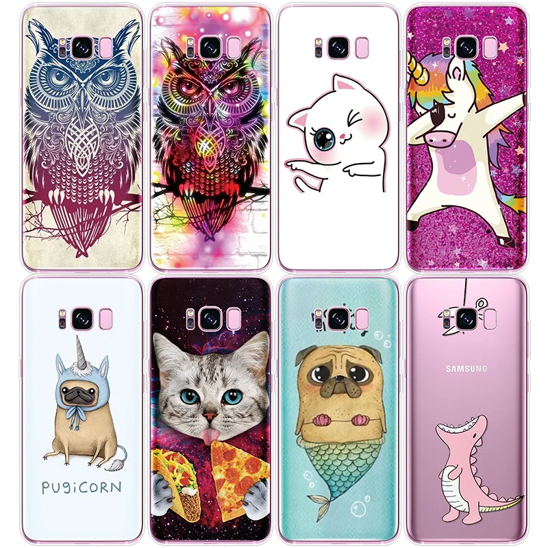 

Animal Soft Cover For Samsung Galaxy S10e A3 A5 A6 A7 A8 A9 S8 S9 S10 J3 J4 J5 J6 J7 Prime Plus 2017 2018 M10 M20 Note 8 9 Cases