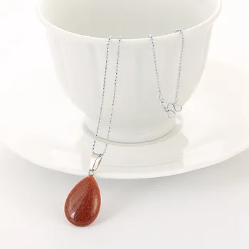 

Mix Crystal Natural stone necklace pendant Ball Blue Reiki Stone Necklace & Pendant Punk Gothic Choker Women Chrismas love Gifts