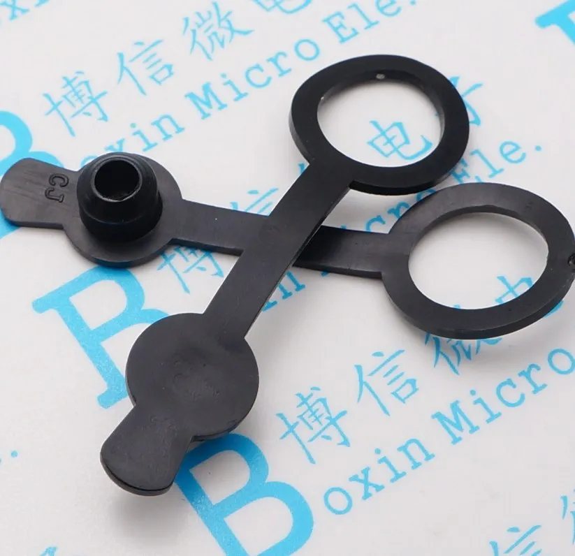 

250pcs Waterproof plastic waterproof cap DC-022 DC power outlet cap Waterproof cap Waterproof buckle